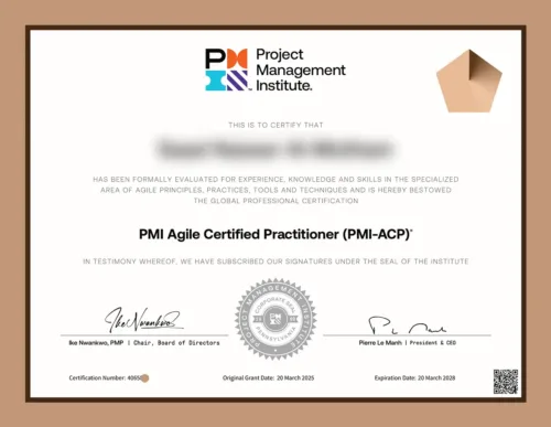 Agile Certified Practitioner