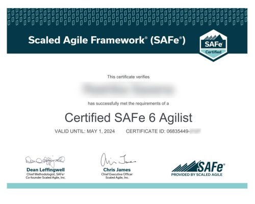 SAFe® Agilist