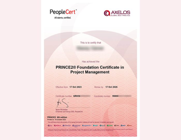 PRINCE2 Foundation 6th edition