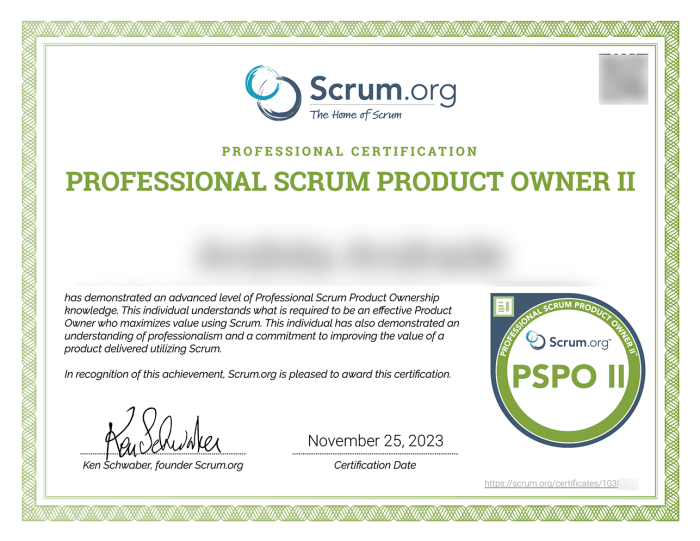 Professional Scrum Product Owner II 25_11_2023